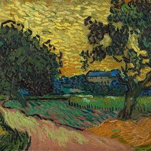 Van Gogh Giclée, Landscape at Twilight