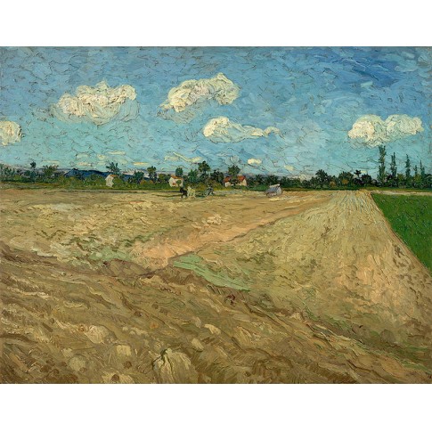 Van Gogh Giclée, Ploughed Fields ('The Furrows')