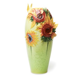 Van Gogh Franz Collection® Vase porcelain Sunflowers