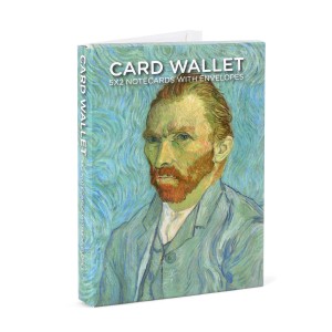 Van Gogh Notecard wallet Self-Portrait