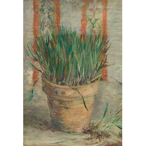 Van Gogh Giclée, Flowerpot with Garlic Chives