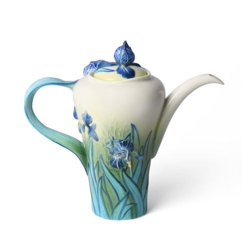 Van Gogh Franz Collection® Porcelain teapot Irises