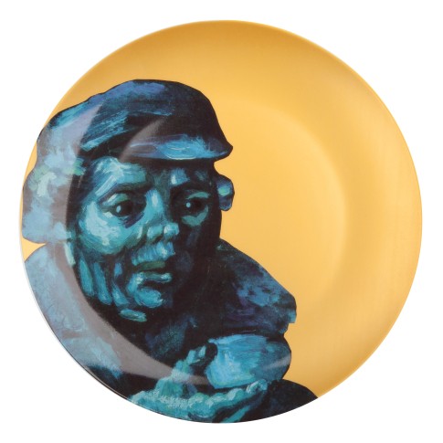 Van Gogh &Klevering Porcelain Golden plate Potato Eaters 3