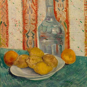 Van Gogh Giclée, Carafe and Dish with Citrus Fruit
