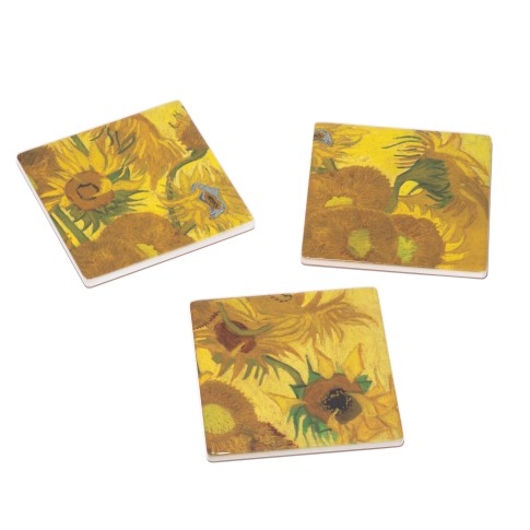Van Gogh Coasters Sunflowers