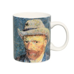 Van Gogh Mug Self-Portrait with Grey Hat