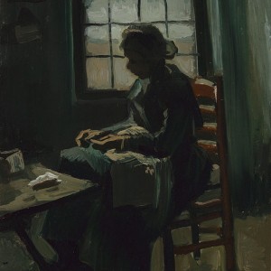 Van Gogh Giclée, Woman Sewing