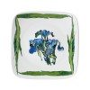 Van Gogh Porcelain platter Irises & leaves rim, by Catchii®