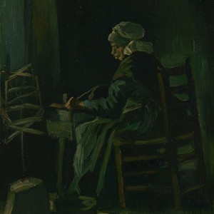 Van Gogh Giclée, Woman Winding Yarn