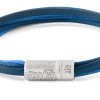 Van Gogh Tateossian® leather multi-strand bracelet blue