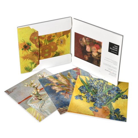 Van Gogh Notecard wallet Flowers