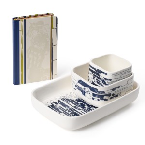 Van Gogh Gift set Courtesan, notebook + bowls
