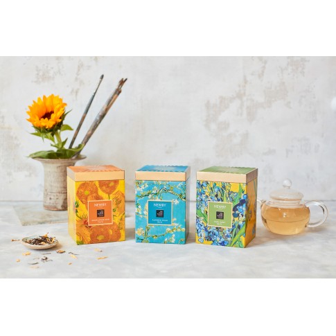 Van Gogh Newby® tea in tin, Irises