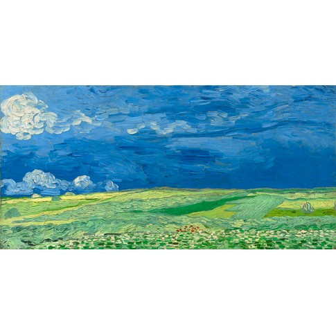 Van Gogh Giclée, Wheatfield under Thunderclouds