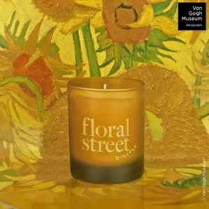 sweet sunflowers candle Floral street x Van Gogh Museum®
