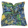 Van Gogh Luxury silk twill scarf Irises