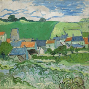 Van Gogh Giclée, View of Auvers