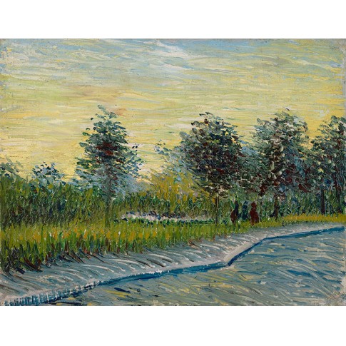 Van Gogh Giclée, Square Saint-Pierre at Sunset