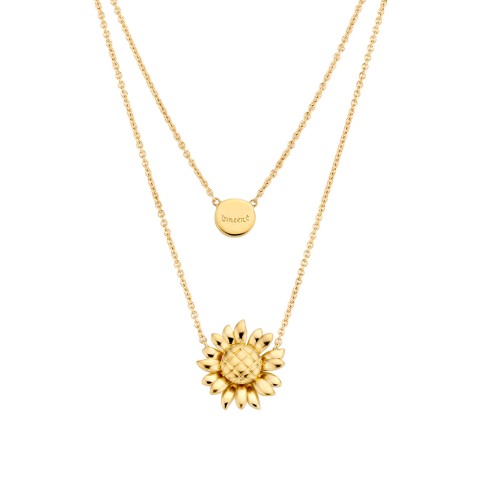 Van Gogh Gassan® Golden necklace Sunflowers