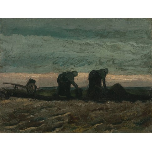Van Gogh Giclée, Women on the Peat Moor