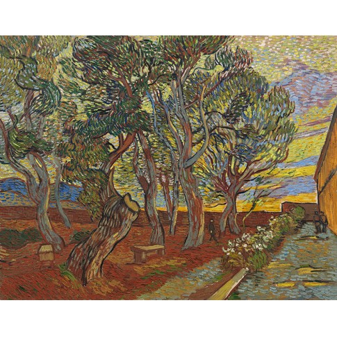 Van Gogh Giclée, Garden of the Asylum