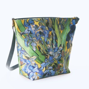 Van Gogh Olalla Gambin® Bag leather & silk Irises
