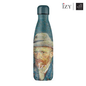 IZY Bottles® Vacuum flask Self-Portrait with Grey Felt Hat