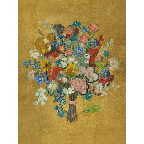 Van Gogh Giclée, Anniversary Bouquet Gold