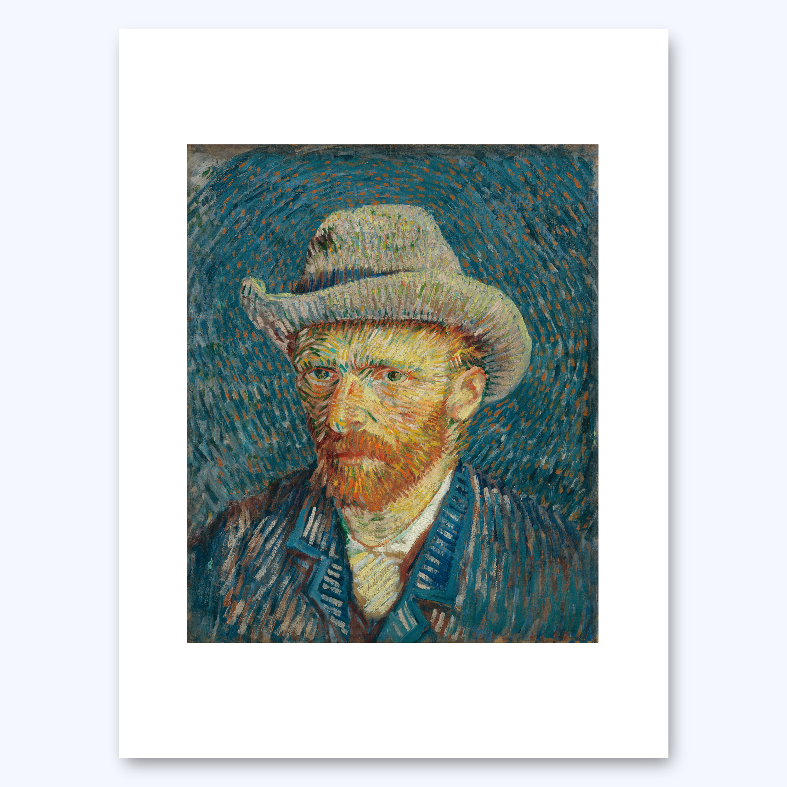 Van Gogh Print S Self-Portrait - Van Gogh Museum shop