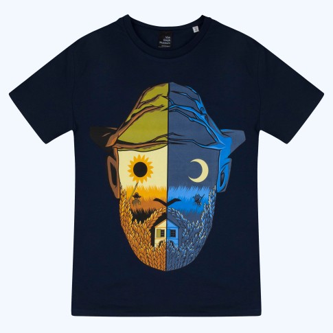 Van Gogh Marvin Bruin® T-shirt Icon