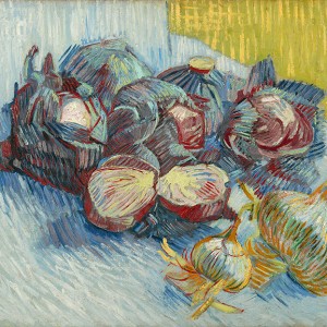 Van Gogh Giclée, Red Cabbages and Onions
