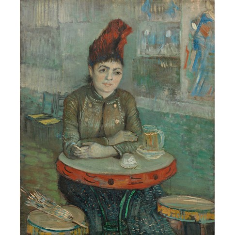 Van Gogh Giclée, In the Café: Agostina Segatori in Le Tambourin