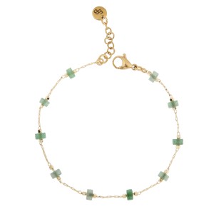 Van Gogh Bracelet with aventurine gemstones, by Ellen Beekmans®