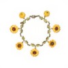 Van Gogh Michael Michaud® Charm bracelet Sunflowers