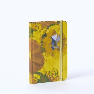 Notebook A6 abstract Sunflowers