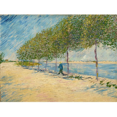 Van Gogh Giclée, By the Seine