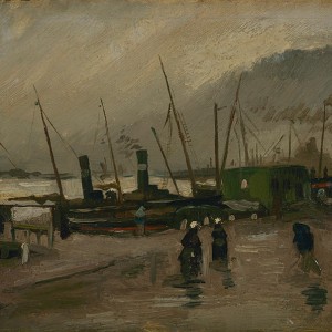 Van Gogh Giclée, The De Ruijterkade in Amsterdam