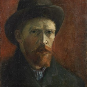 Van Gogh Giclée, Self-Portrait with Felt Hat