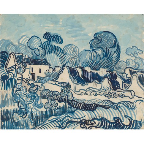 Van Gogh Giclée, Landscape with houses