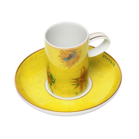 Taza de café Van Gogh Vista Alegre®, Los girasoles
