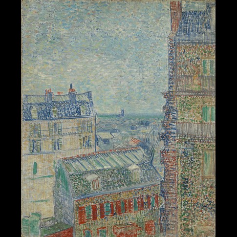 Van Gogh Giclée, Gezicht vanuit Theo's appartement