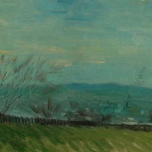 Van Gogh Giclée, Sunset in Montmartre