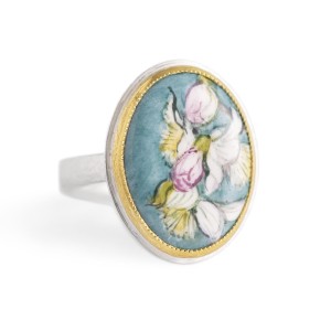 Van Gogh Almond Blossom ring, by Materia Prima®