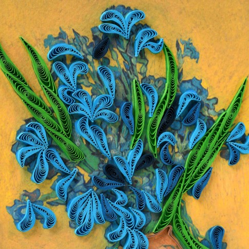 Van Gogh Tarjeta Filigrana Almendro en flor