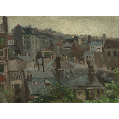 Van Gogh Giclée, Gezicht vanuit Vincents atelier