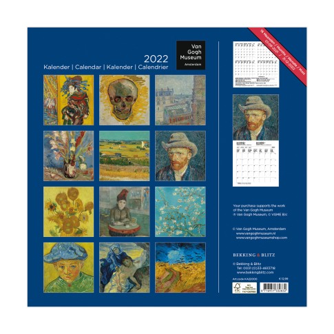Calendario grande Van Gogh 2021