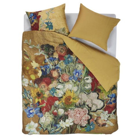 Funda nórdica Ramo de flores de Vincent oro, Beddinghouse x Van Gogh Museum®