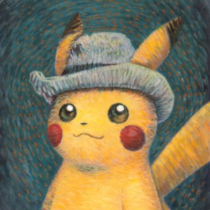 Van Gogh Giclée, Pikachu™