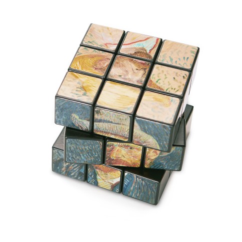 Cubo Rubik, Autorretrato
