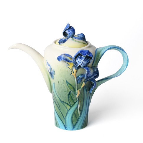 Tetera de porcelana Van Gogh Franz Collection®, Lirios